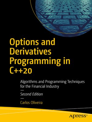 cover image of Options and Derivatives Programming in C++20